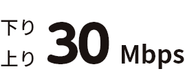 通信速度30Mb