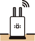 らくらくAir-netのイラスト